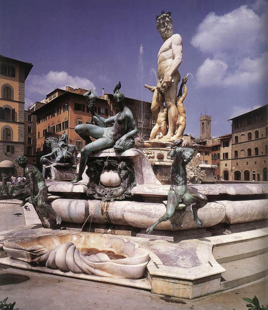 AMMANATI, Bartolomeo Fountain of Neptune